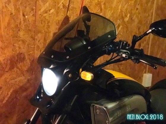 Vmax 1200 CHIC DESIGN マスカロード 装着 : ネジのバイクブログ