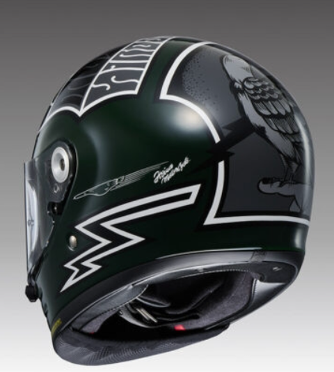 SHOEI Glamster M HEIWA 限定品 ヘイワモーターサイクル 2番目の画像 - 【写真4枚】SHOEI「Glamster HEIWA MOTORCYCLE