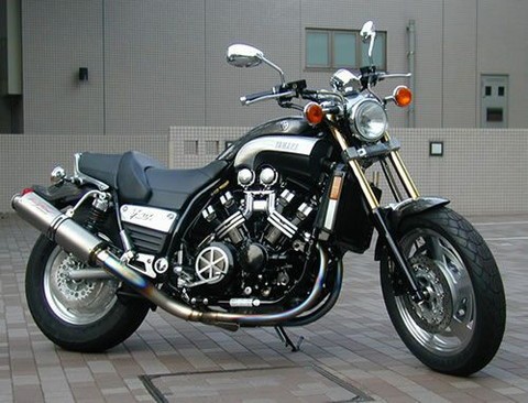Vmax 1200 RC甲子園 HITMANフルエキゾーストマフラー : ネジの