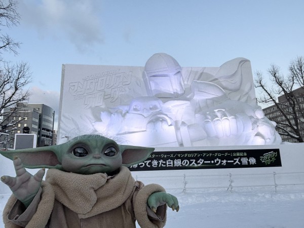 さっぽろ雪まつり2026開幕！世界一近くに住んでいるSWオタクが「マンダ