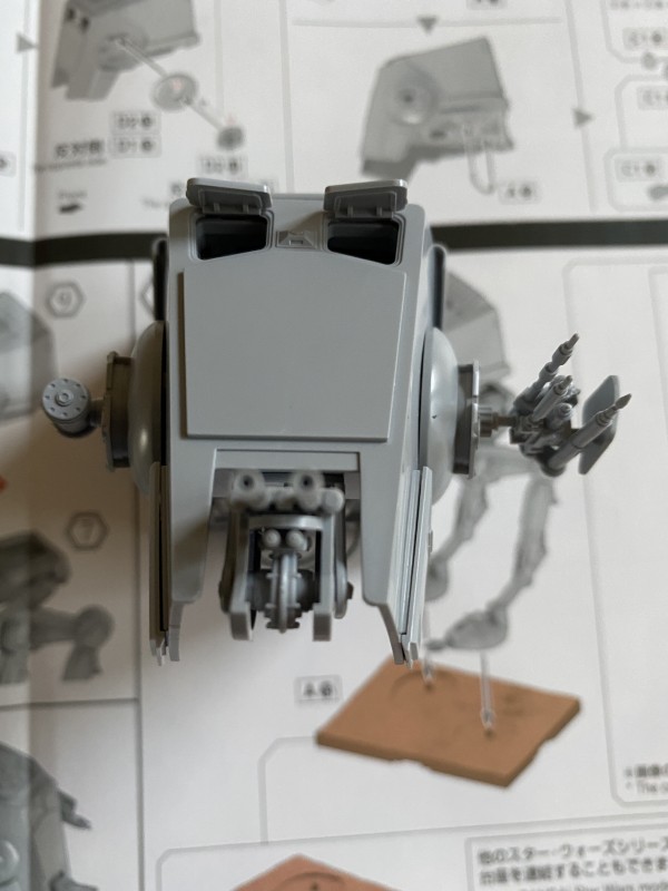 帝国を崇めよ]スター・デストロイヤーとAT-STのプラモデルが