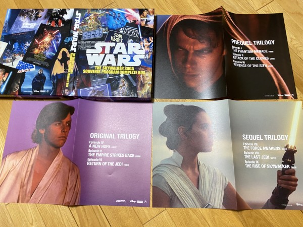 実質現金]「スター・ウォーズ」復刻版劇場パンフレットコンプリートBOXが届いた‼︎ : ホロネットCh.327