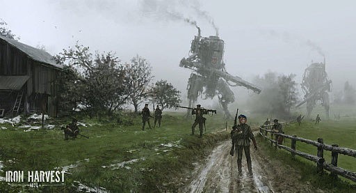 激シブな世界観で話題のrts Iron Harvest 新規プレイ映像公開 このイラストの人のゲームだよ ゲハしゃきっ