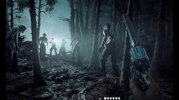 Pvpでもpveでもないpvpveジャンルのマルチゲーム Hunt Showdown のプレイ映像が公開 二人組作って先にエリア内に隠れてる化物倒したチームの勝ち ゲハしゃきっ