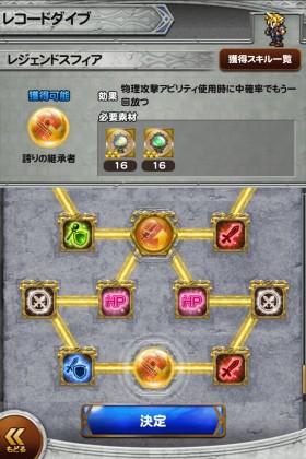 Ffrk やっとクラウドのレコードダイブ終わった Sylph Watch