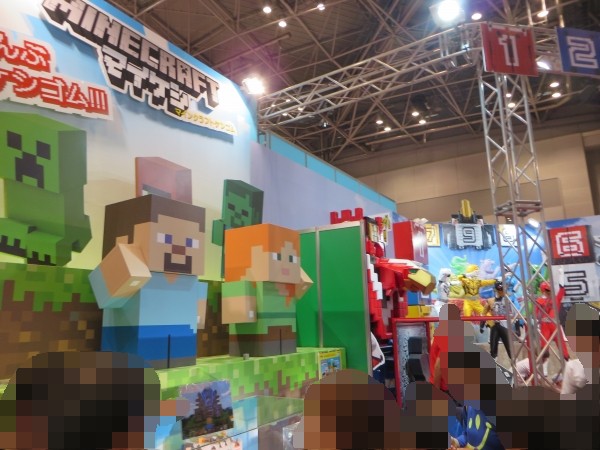東京おもちゃショー16 ジュウオウジャーコーナーの隣にマインクラフトコーナー バンダイ狙って配置しただろ Sylph Watch 東京おもちゃショー16 ジュウオウジャーコーナーの隣にマインクラフトコーナー バンダイ狙って配置しただろ Sylph Watch