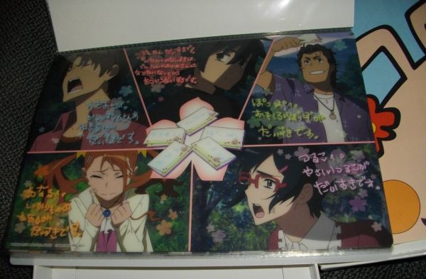 あのはな】「クリアプレートコンプリートBOX～あの花Album」届い