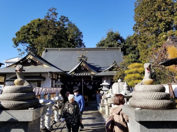 白蛇弁天と中村八幡 時を旅する 土地を旅する