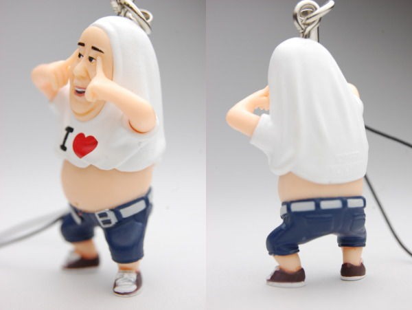 バナナ炎炎 バナナマン フィギュアストラップ（奇譚クラブ