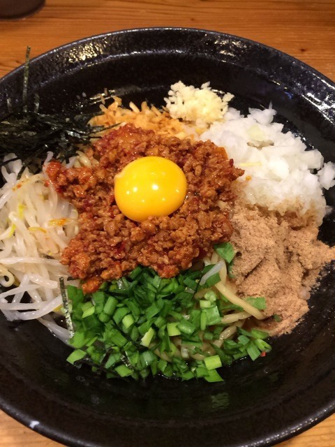 本場名古屋で 台湾まぜそば つけ麺 本丸 名古屋 栄 食メモ 愛知 横浜b級グルメと飲み記録