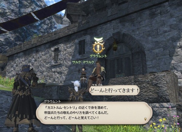 ｆｆ14 帝国軍あざむき作戦 装備奪取編 漆黒の旅日記