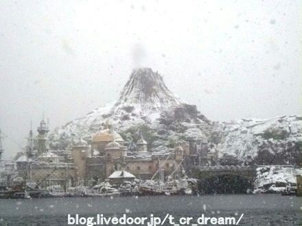 昨年の成人の日は大雪でした お父さんのための東京ディズニーリゾート R