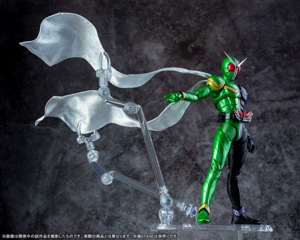 新規布製マフラー付属！撮りおろし紹介「S.H.Figuarts（真骨彫製法） 仮面ライダーW サイクロンジョーカー 風都探偵アニメ化記念」 :  TAMASHII NATIONS公式ブログ