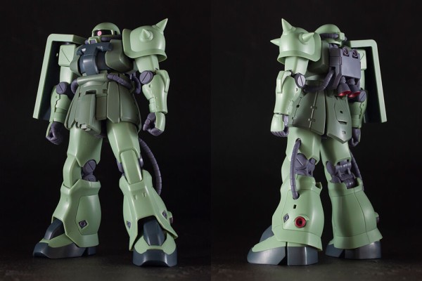 改修されたジオン量産型msの名機 Robot魂 Side Ms Ms 06f 2 ザクii F2型 Ver A N I M E 撮りおろしレビュー Tamashii Nations公式ブログ