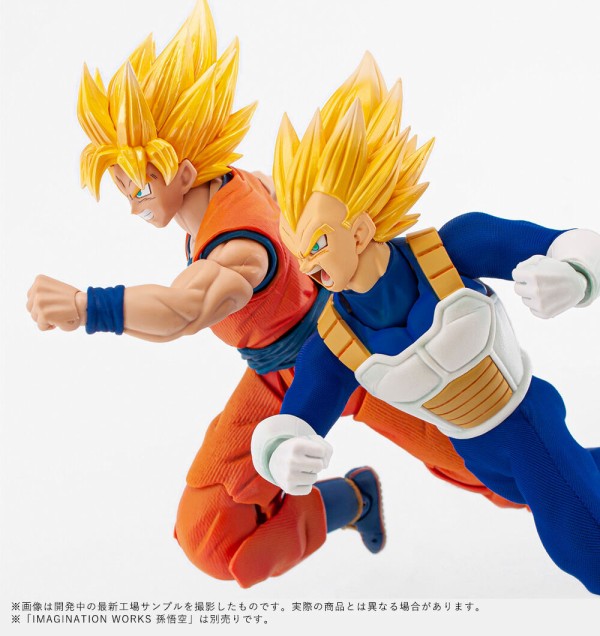 9月25日発売！「IMAGINATION WORKS ベジータ」商品サンプル撮り