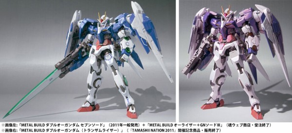 Tamashii Nation Online 21 Metal Build 10th Anniversary トランザムライザー Full Particle Ver Tamashii Nations公式ブログ