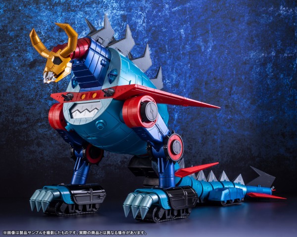 火焔竜ロボット　劇場アニメ「海底3万マイル」より　モデリングサークルAPC GX-100 超合金魂 ガイキング&大空魔竜 強化型オプションセット