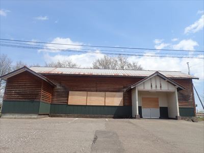 旧JR留萌本線 「秩父別駅」跡 : 旅鴉 北海道179市町村をゆく