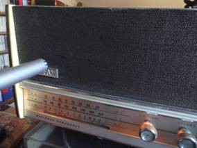 ナショナルパナソニックRE-860 FM-AM 3-BAND 真空管ラジオの周波数特性