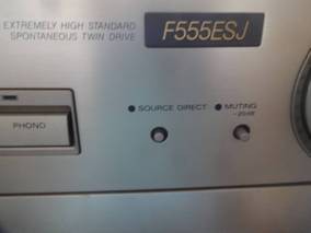 ソニーSONYプリメインアンプTA-F555ESJ修理(SOURCE DIRECT ソニーSONYプリメインアンプTA-F555ESJ修理(SOURCE DIRECT