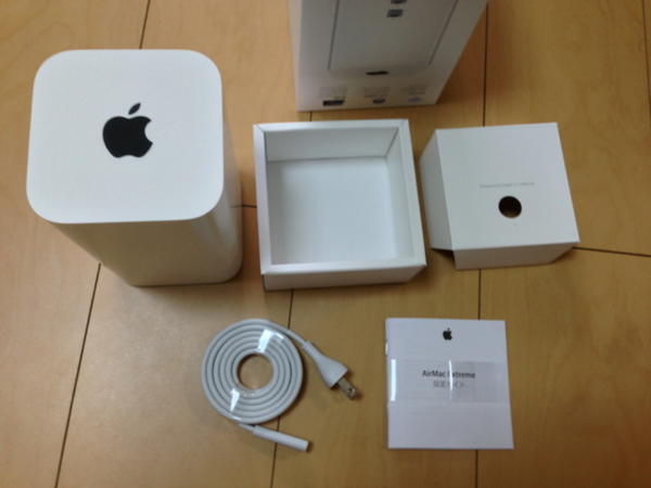 新品未開封！　アップル　エアマック　エクストリーム　AirMac Extreme NEW☆Apple／アップル エアーマックエクストリーム AirMac