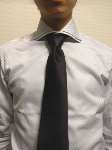 2枚襟のオーダーシャツ メンズ レディース オーダースーツ東京コンシェルジュ