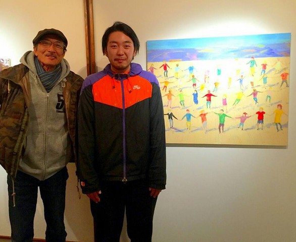 井上健司 個展 ２０１７年1月17日 菅原正志の 世田谷漁報