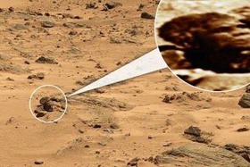 地下から顔を出す火星人 Mars People To Come Out From Underground 13shoe 高野十座のブログ