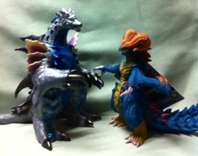 ソフビ怪獣》強烈に恰好イイ大星獣【クローン・アケロン大星獣