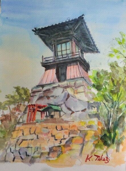風景 絵画 Amazon.co.jp: 小林幸三 梓川 F6号 ブラウン 受注制作 油彩画