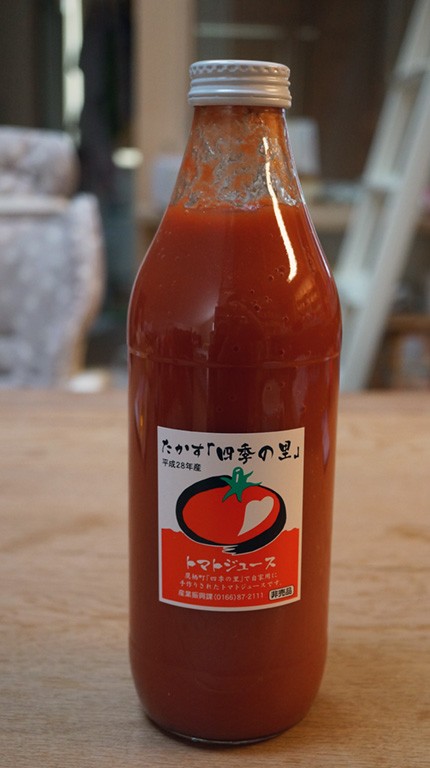鷹栖町民限定！非売品の自家用トマトジュース「四季の里」がすごい