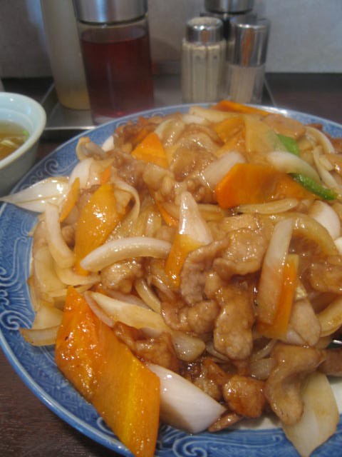 長崎菜館の豚肉丼（長崎菜館＠八丁堀） : 資格ゲッターが行く！