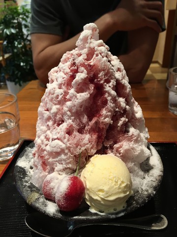 志むらのかき氷 今の季節はまだ近所の方が多くてかき氷よりお弁当が人気だった 志むら しむら 目白 資格ゲッターが行く