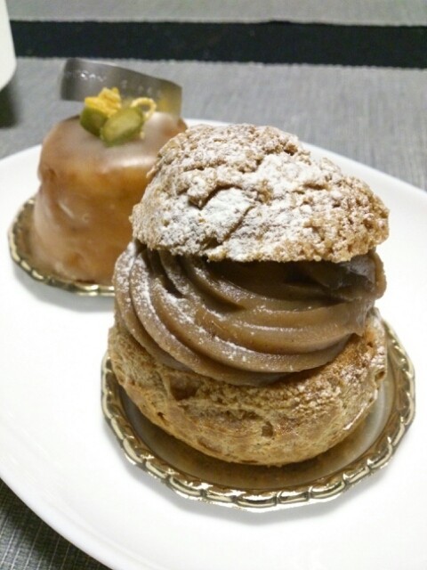 ゴントラン シェリエの栗シューのバランスが素晴らしい件 ゴントラン シェリエ 新宿サザンテラス店 Gontran Cherrier Tokyo 新宿 資格ゲッターが行く