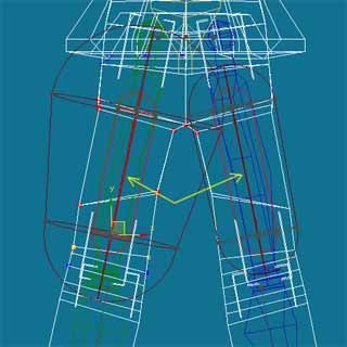 3dsmax ミラー 軸 コレクション スキン