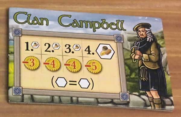 日本本物 ⑧ボードゲーム Clans OF Calednia クランズオブカレドニア