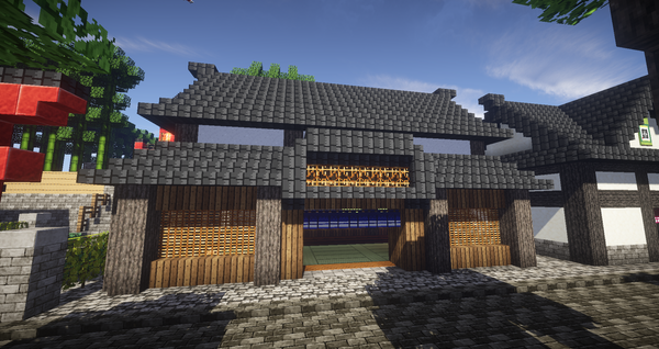 マイクラで 和の世界 を造る その９ マイクラ 匠の部屋