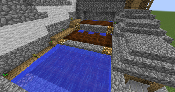 マイクラ 小麦自動回収装置 を作ろうとしたら変なのできちゃった マイクラ 匠の部屋
