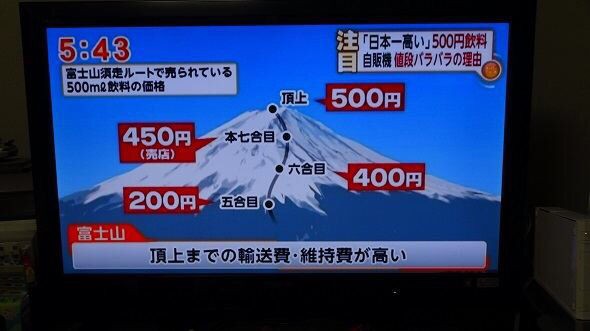 富士山頂のワイ おっ 自販機あるやん 旅行行こうず ー国内旅行まとめブログー