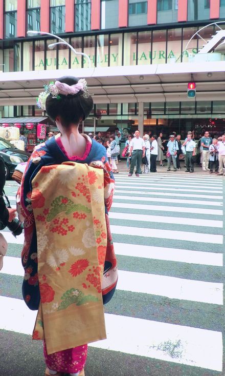 蘇州刺繍額 京都「祇園祭と舞妓」 - 通販 - gofukuyasan.com