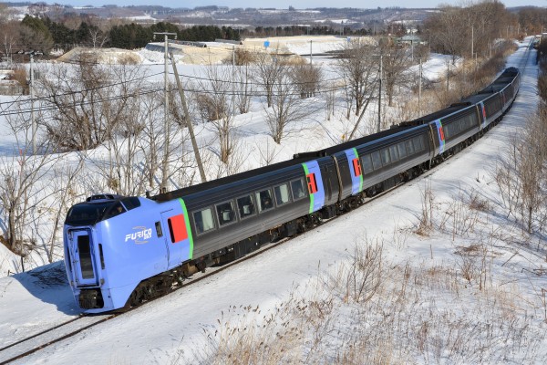 Archive-78】 キハ283系「スーパーおおぞら」（2018.1.22、根室