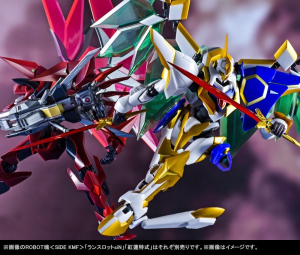 L ROBOT魂 ランスロット＆紅蓮 7月20日(土)発売！ROBOT魂「紅蓮特式」「ランスロットsiN」撮り