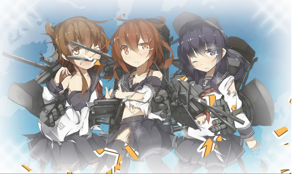 艦これ 暁型の4人かわえええええ 他画像ネタ 艦これ速報 艦隊これくしょんまとめ