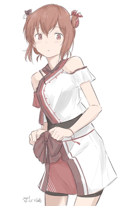 艦これ 夏のお嬢さんmodeな雪風と丹陽 他なごみネタ 艦これ速報 艦隊これくしょんまとめ