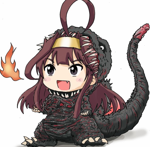艦これ 劇場版ポスターのシン コンゴウの意図がゴジラコラボだったら 艦これ速報 艦隊これくしょんまとめ