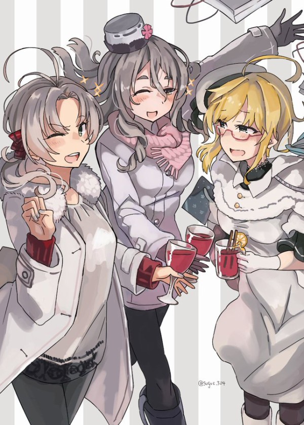 艦これ トナカイ阿武隈とサンタ北上 他なごみネタ 艦これ速報 艦隊これくしょんまとめ