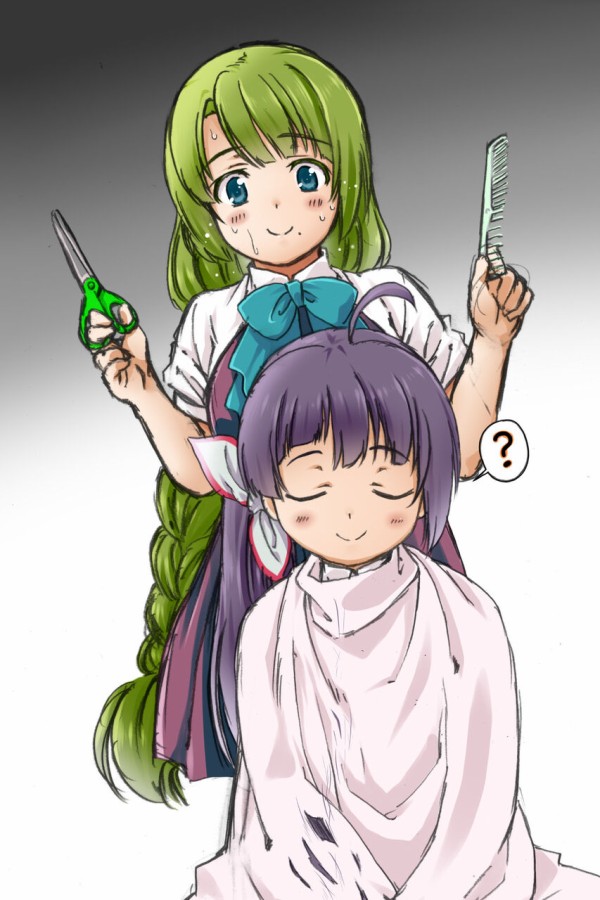 艦これ ご時世的に自分で髪切ってみたいけども失敗しそうだよね 艦これ速報 艦隊これくしょんまとめ