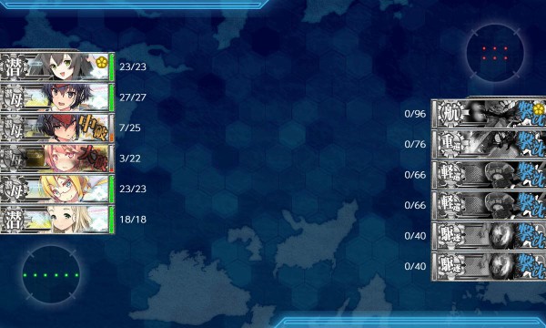 艦これ 急募 道中安定で6 1ボスで迅鯨を掘る方法 艦これ速報 艦隊これくしょんまとめ