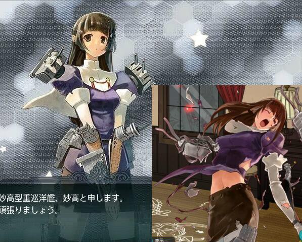 艦これ 妙高さんは改二になると髪をほどいて本気を出すんだよ 艦これ速報 艦隊これくしょんまとめ