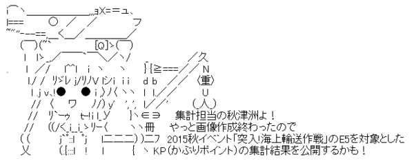 艦これ 11月までの15秋イベントe5のクリア編成集計してきたかも 艦これ速報 艦隊これくしょんまとめ